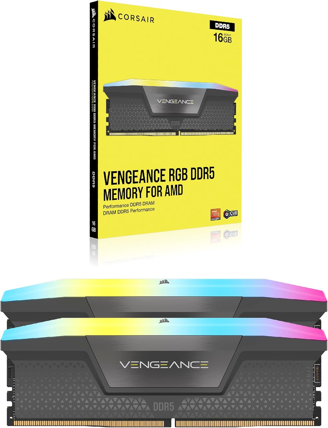 CORSAIR VENGEANCE RGB 64GB (2X32GB) DDR5 6000MHz Costa Rica | Ubuy